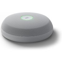Grey Cisco conference microphone with circular mesh design and central LED indicator.