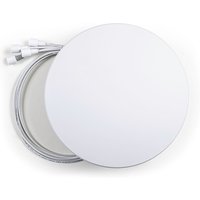 Cisco Meraki MA-ANT-3-D6 white round omni-directional antenna with attached cables