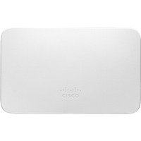 White Cisco Meraki MR28 wireless access point, rectangular with rounded edges, featuring Power over Ethernet (PoE).