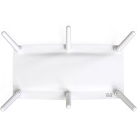 White Cisco Meraki MR46E wireless access point with five antennas and network RJ-45 port.