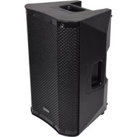 Black Citronic CASA-8A active speaker with mesh grille, angular design, and side handle.