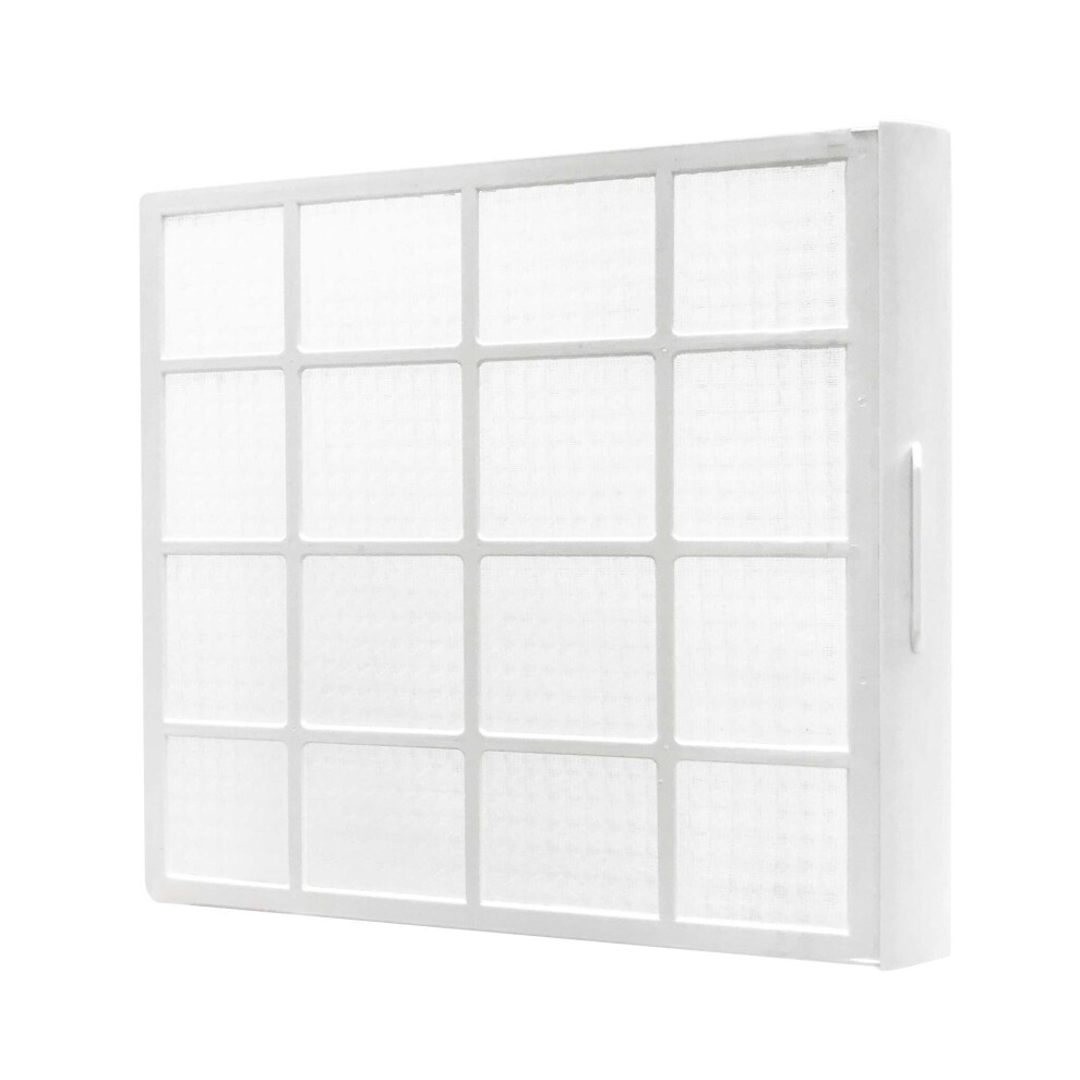Classic silver nano filter in a white frame, featuring a grid pattern with 16 sections, designed for compatibility with Ecoair's Dd122 Classic & Simple models.