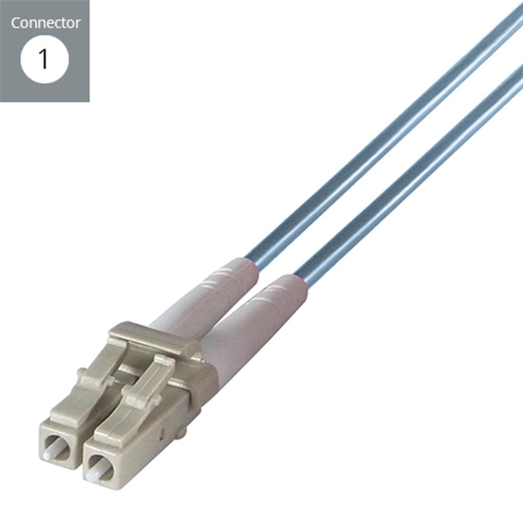 connektgear 10m Duplex Fibre Optic Multi-Mode Cable OM3 50/125 Micron - image 5