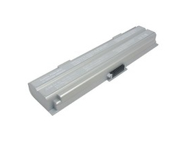 CoreParts MBI52055 laptop battery in silver plastic casing, featuring a connector on one end and a sleek, elongated design suitable for various laptop models.