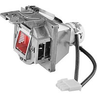 CoreParts ML12469 projector lamp, 240 W, silver casing, red lens, black cable with white connector.