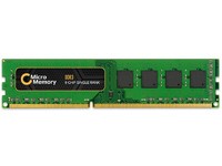 Green printed circuit board featuring a 2 GB DDR3 240-pin DIMM memory module with black memory chips and gold connectors.