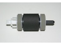 CoreParts MSP3519 Printer Kit features a cylindrical design with a black rubber center, gray plastic end caps, and a metal shaft, suitable for printer maintenance and repair.