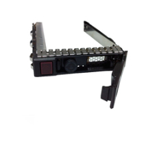 Black metal computer case part with a textured surface, featuring a red button, a control knob, and an LED indicator, designed for modular installation.