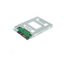 Silver metal computer case part with a green circuit board and multiple holes for ventilation and mounting, designed for hardware installation.