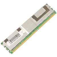 Green CoreParts DDR2 memory module with silver heat spreader and barcode label.