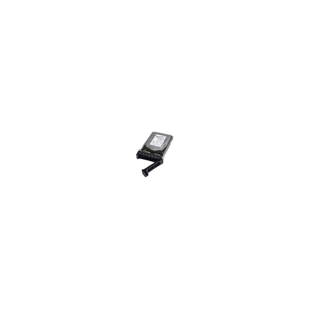 Black 3.5" internal hard drive with a sleek design, featuring a label on top, indicating 600 GB capacity and 15000 RPM speed, ideal for high-performance computing.