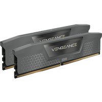 Corsair Vengeance DDR5 memory module, 32GB, 2x16GB, 6000 MT/s, sleek gray design with Vengeance logo.