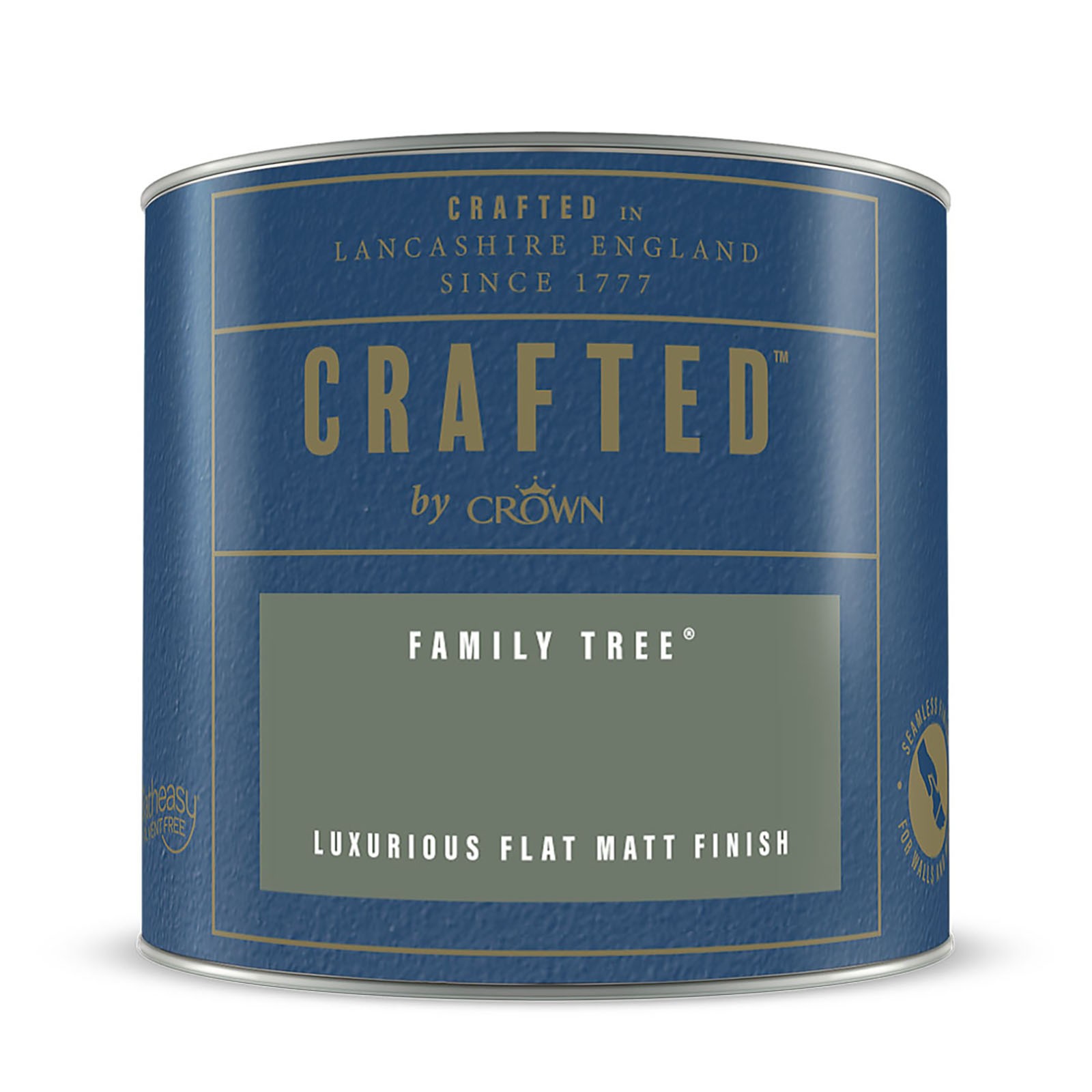 Crafted by Crown Luxurious Flat Matt Emulsion, Family Tree 125ml - image 4