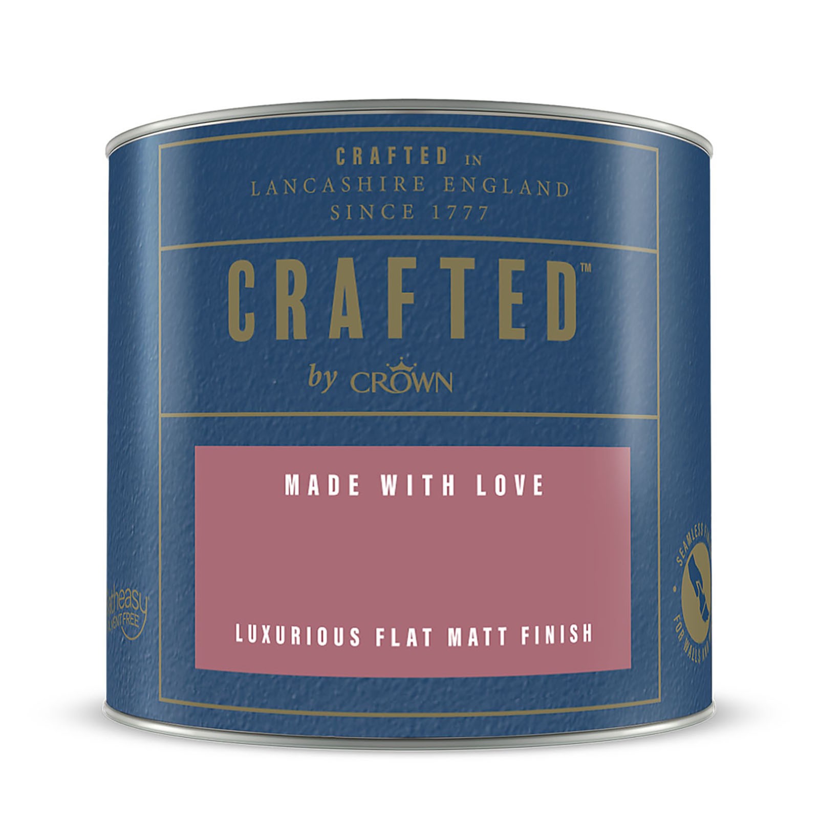 Crafted by Crown Luxurious Flat Matt Emulsion, Made With Love 125ml - image 4