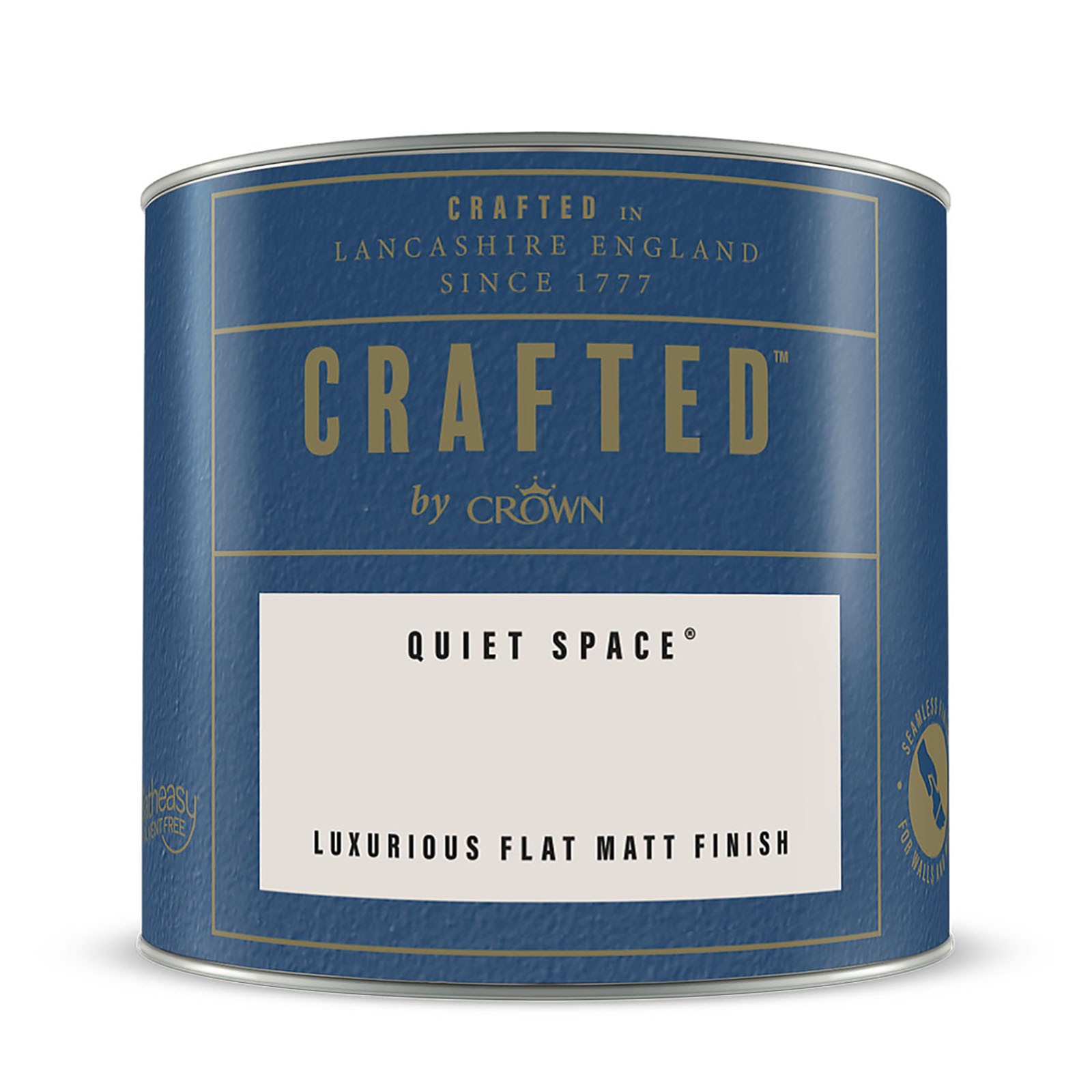 Crafted by Crown Luxurious Flat Matt Emulsion, Quiet Space 125ml - image 4
