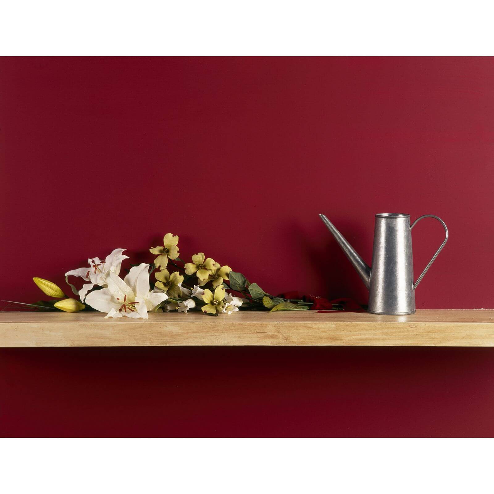Craig and Rose 1829 Eggshell Paint, Medici Crimson 1L | Durable, Low-Sheen Finish for Wood and Metal, Interior Use - image 3