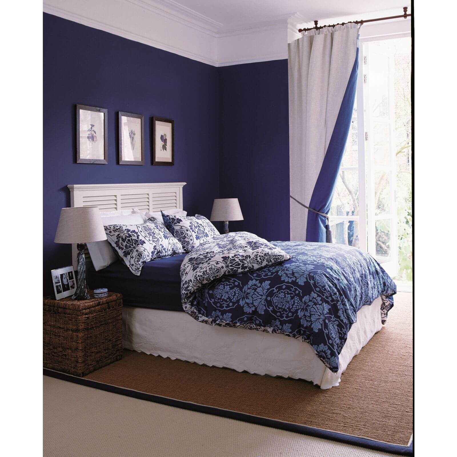 Craig and Rose 1829 Eggshell Paint, Smalt 1L | Durable, Low-Sheen Finish for Wood and Metal, Interior Use - image 4