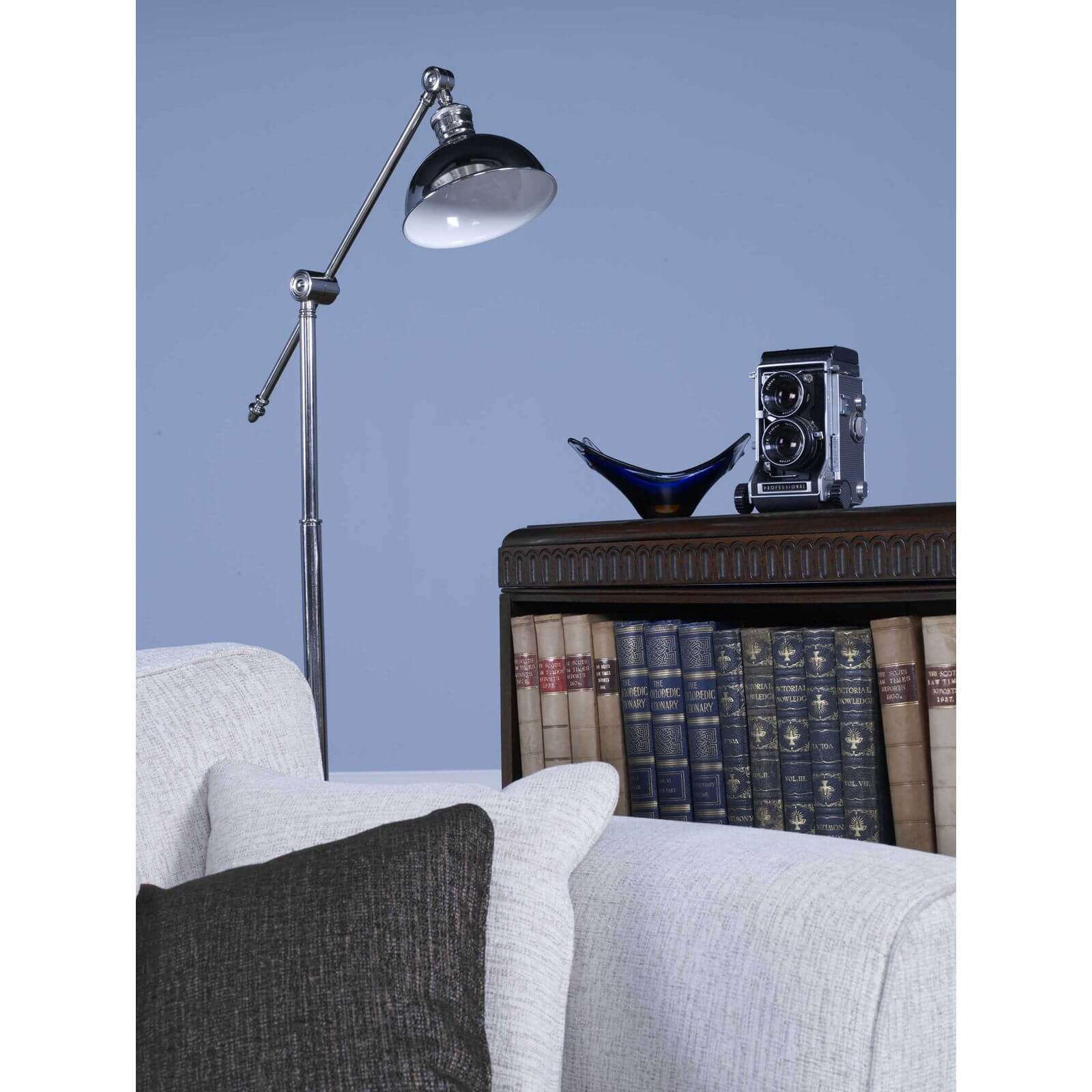 Craig and Rose 1829 Eggshell Paint, Swedish Blue 1L | Durable, Low-Sheen Finish for Wood and Metal, Interior Use - image 3