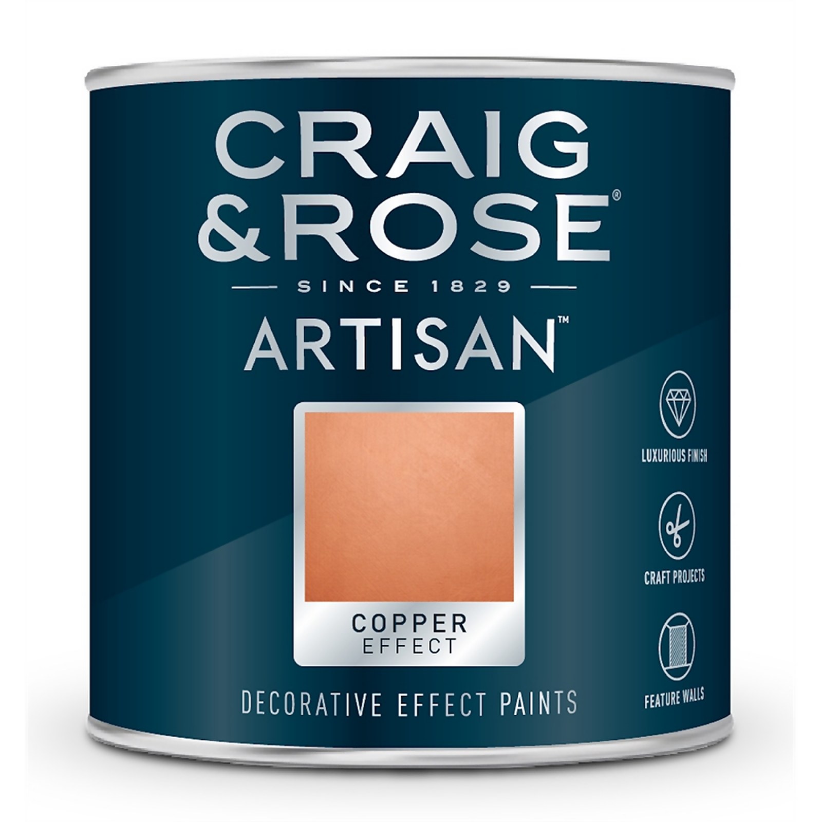 Craig and Rose Artisan Copper Effect 250ml | Interior and Exterior Copper Effect Paint - image 2