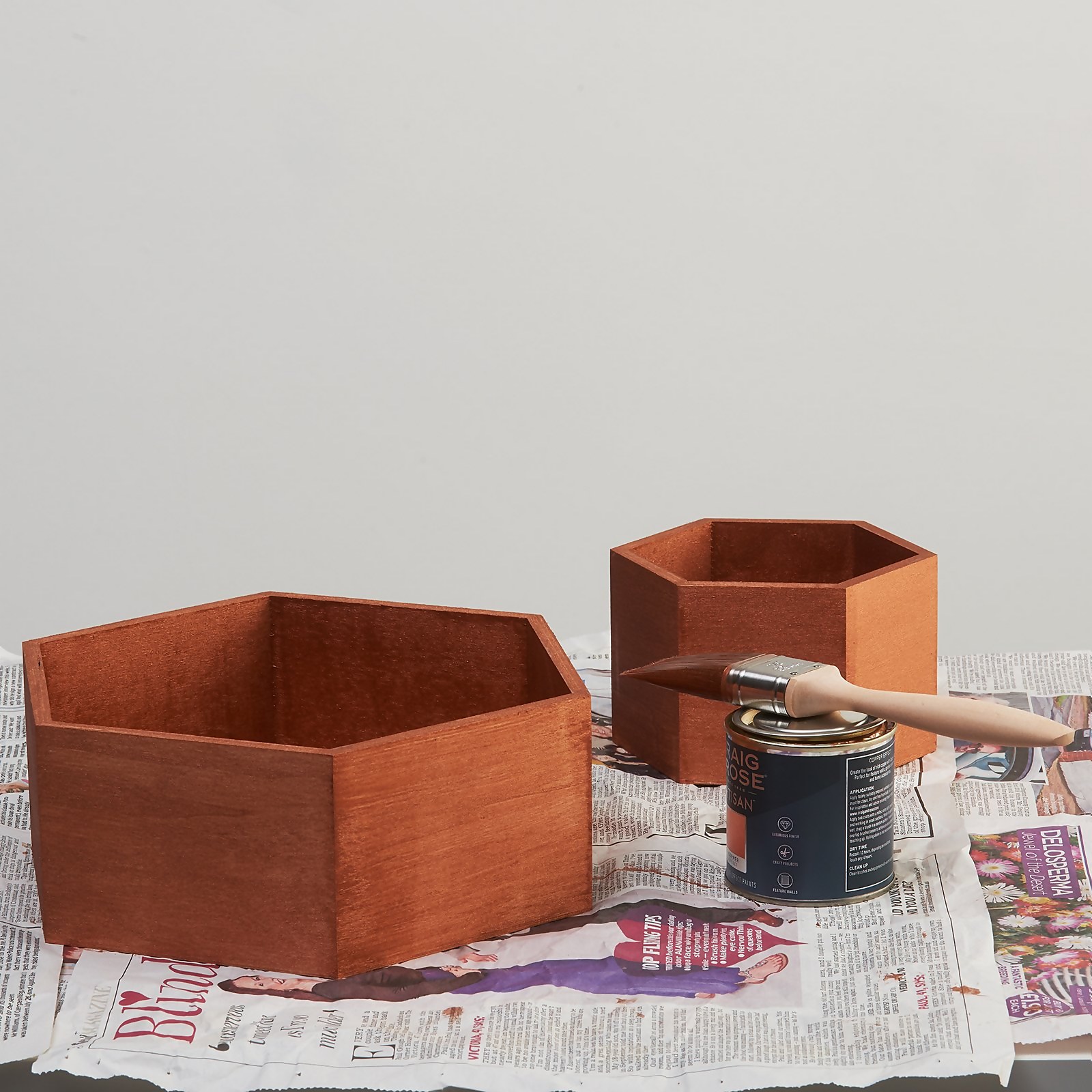 Craig and Rose Artisan Copper Effect 250ml | Interior and Exterior Copper Effect Paint - image 4