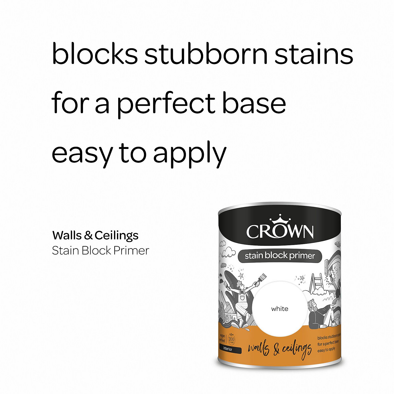 Crown Stain Block Primer 750ml - image 3