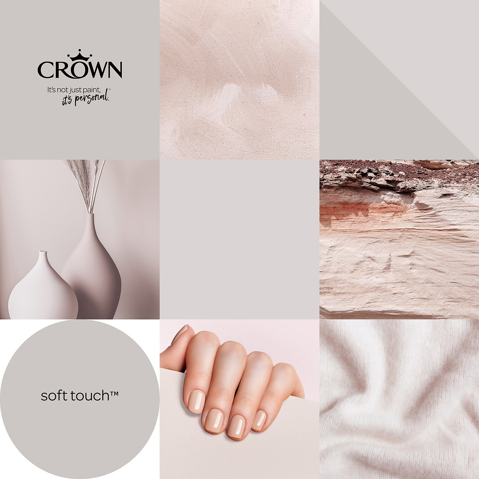 Crown Walls and Ceilings Matt Emulsion Paint, Soft Touch 40ml Sample - image 4