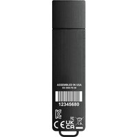 Black DataLocker Sentry 5 USB drive, 8GB, with barcode and certification logos, FIPS 140-3 Level 3 security.