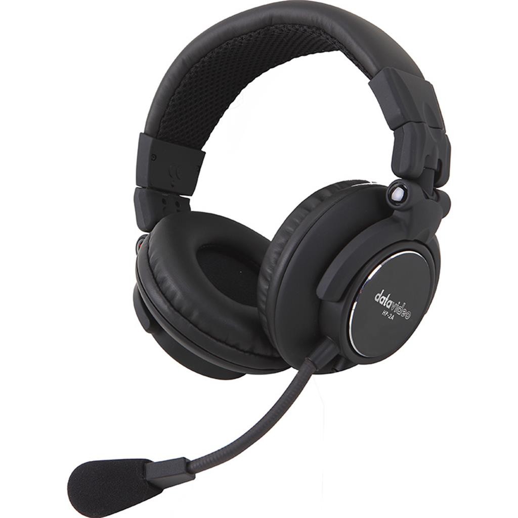 DataVideo HP-2A Headset Wired Head-band Black - image 2