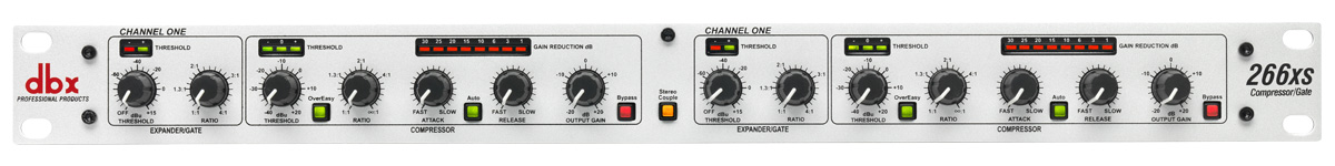 DBX Dbx 266xs Professional Audio Compressor/Gate Dynamic Processor