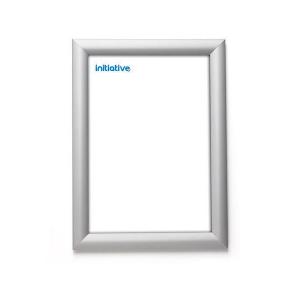 Silver folding frame for A3 size documents, measuring 326x450x15mm, featuring a sleek design and a lightweight construction.