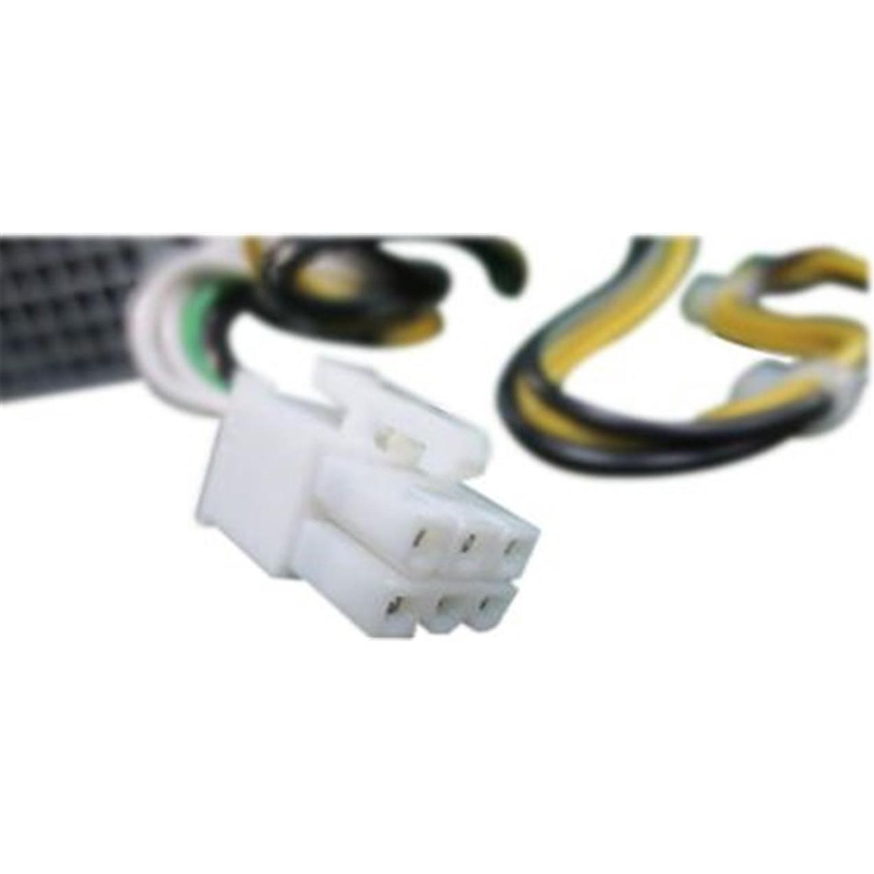 Dell 260W D9 power supply featuring a compact design with a white connector and multiple colored wires, suitable for various Dell computer models.