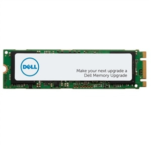Dell 3WF8W Internal Solid State Drive features a green circuit board with a white label displaying the Dell logo and text, designed for M.2 Serial ATA III with 512 GB capacity.