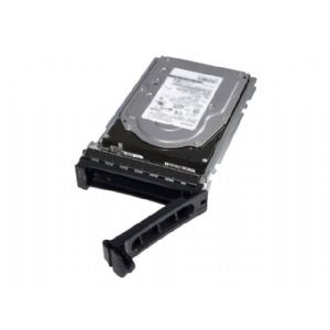 DELL 400-AJRO internal hard drive with a silver metal casing, 300 GB capacity, 15000 RPM speed, and a black plastic handle for easy installation.