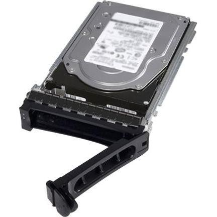 Dell 400-ATJM internal hard drive featuring a 1.2 TB capacity, 10,000 RPM speed, 2.5-inch SAS form factor, with a metal casing and a black plastic handle for easy installation.