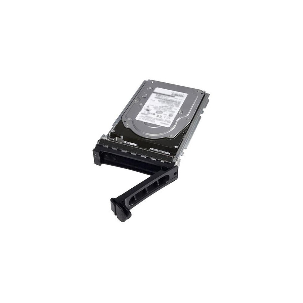 DELL 400-AUWX internal hard drive with a 2 TB capacity, 7200 RPM speed, featuring a metallic casing and a black mounting bracket for easy installation.