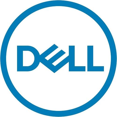 Blue circular logo featuring the word "DELL" in bold, stylized lettering with a distinctive slant on the "E" and "L".