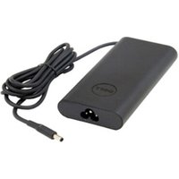 Black Dell 6TTY6 power adapter with rounded edges, attached cable, and three-prong connector.