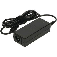 Black Dell AC power adapter for XPS 13, 19.5V 45W, with attached cable and three-prong connector.