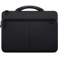 Black Dell CV5626 16" sleeve case with top handle, front zipper pocket, and sleek design.
