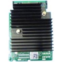 Green Dell Mini Mono RAID Controller with black heat sink and visible circuit components.