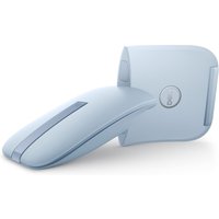 Sleek silver Dell MS700 Bluetooth mouse with ergonomic design and optical sensor, featuring a 4000 DPI resolution.