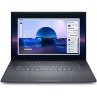 Black Dell Pro Max 16 laptop, 16" screen, sleek design, Intel Core Ultra 7, NVIDIA RTX PRO 2000, Windows 11 Pro.