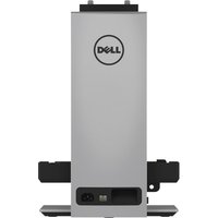 Dell Small Form Factor All-in-One Stand OSS21, silver, vertical design, with Dell logo and adjustable base.