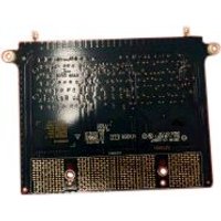 Black Dell memory module socket with gold connectors and visible circuit patterns.