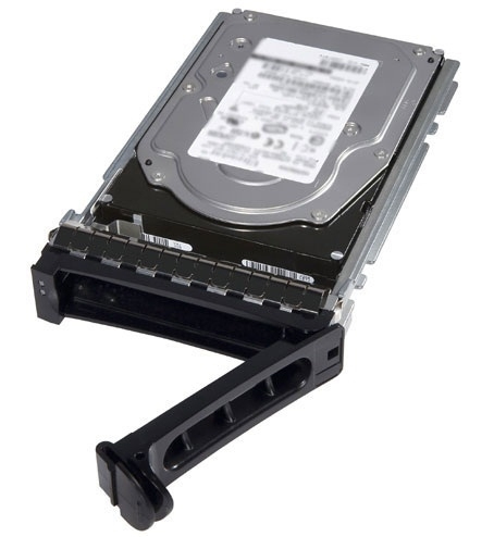 Dell WDC07 Internal Hard Drive with a metallic silver casing, 2 TB capacity, 7200 RPM speed, and a black plastic handle for easy installation.
