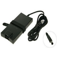 Black Dell WK890 power adapter with attached cable, compact rectangular design, and plug connector detail.