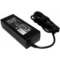 Black Dell YY20N power adapter with attached cable and printed specifications on top surface.