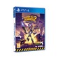 Cover art for "Destroy All Humans 2! - Reprobed" features a cartoon alien wielding a ray gun, set against a vibrant purple and yellow background, with a PlayStation 4 case design.