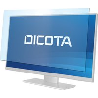 Dicota D50063-AG3 screen protector on a flat-screen monitor, transparent with anti-glare finish.