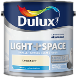 Dulux Dulux Light and Space Matt Paint, Morning Light 2.5L